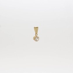 Dije circonia mini redonda