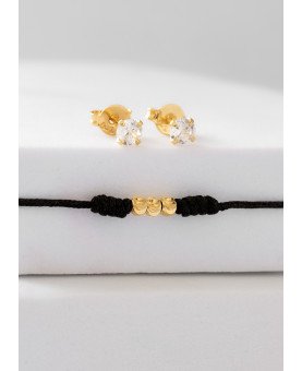 Pulsera Tejida Winner Negra...